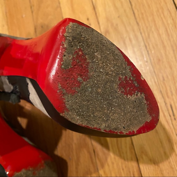 CHRISTIAN LOUBOUTIN PLATFORM BOOTIES - Picture 9 of 10